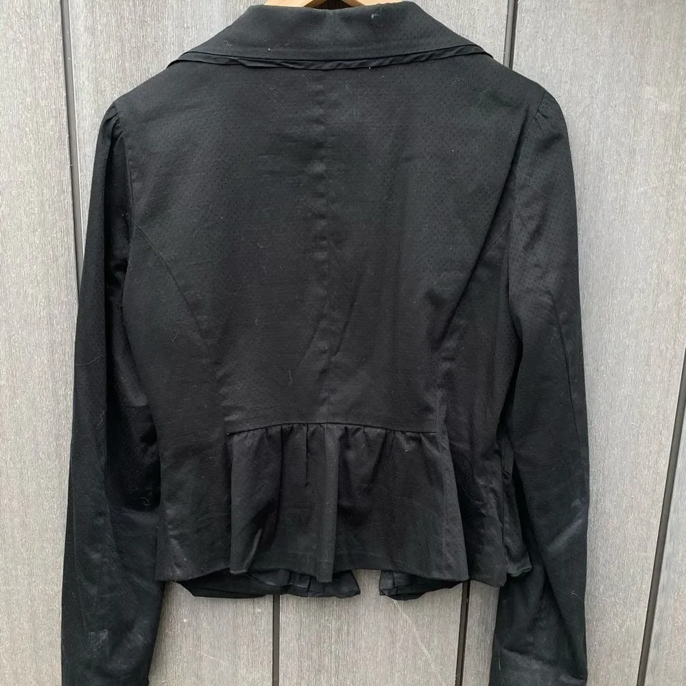 Heart Moon Star Black‎ Blazer